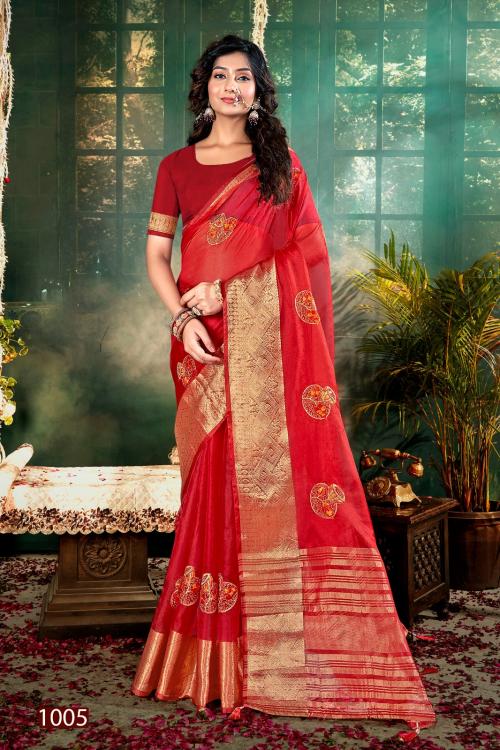 SAROJ SAREE LAILLA VOL-1 1005 Price - 565