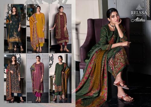 Relssa Fabrics Alisha 14001-14006 Price - 16470