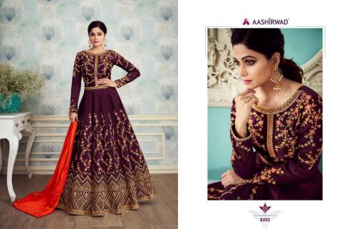 Aashirwad Creation Royal Silk 8253 Price - 2500