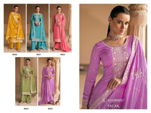 Aashirwad Creation Falak 9650-9654 Price - 9245