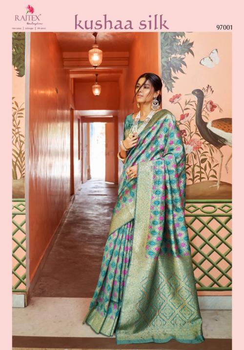 Rajtex Saree Kushaa Silk 97001 Price -1560