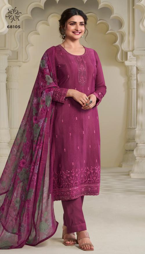 VINAY FASHION SILKINA ROYAL CREPE VOL-45 68105 Price - 1150