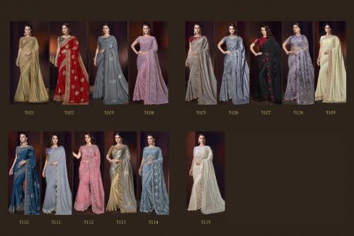 MN Sarees Crystal 5101-5115 Price - 99335