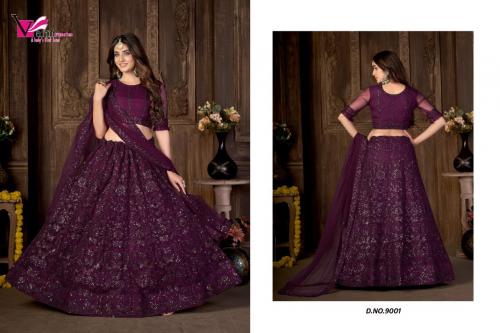 Varni Fabric Zeeya Rang 9001-9002 Series 
