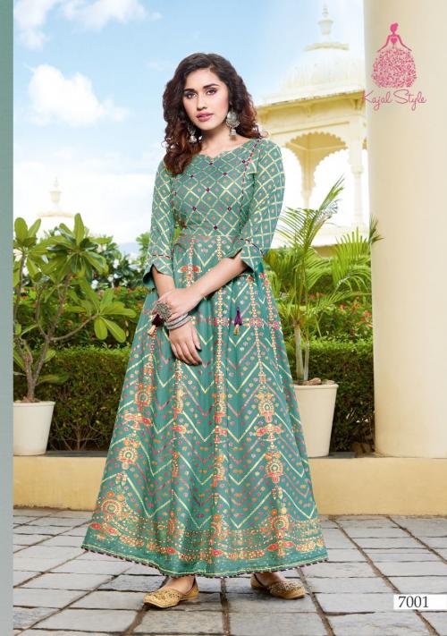 Kajal Style Fashion Colorbar Vol-6 7001-7010 Series 