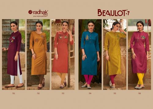 Radhak Fashion Beaulot 701-706 Price - 4170