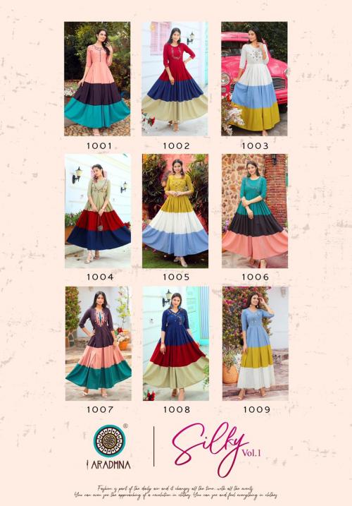 Aradhna Fashion Silky 1001-1009 Price - 4905