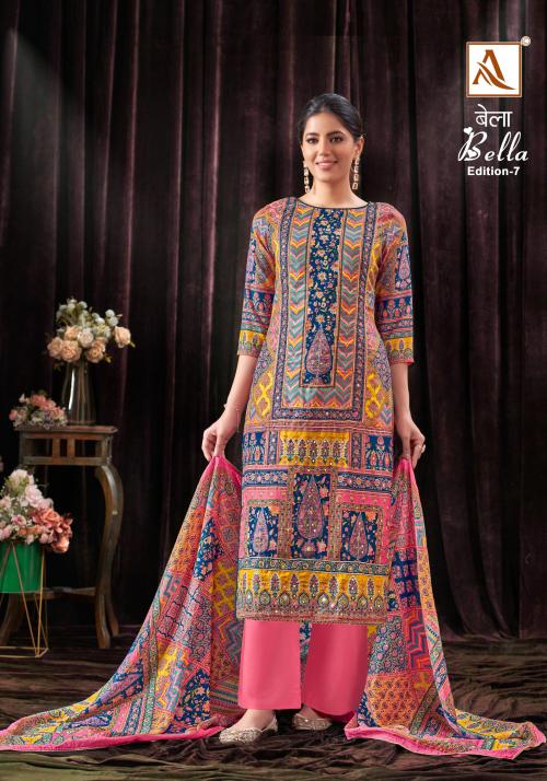 ALOK SUIT BELLA VOL-7 H-1527-002 Price - 741