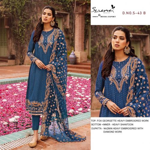 Serene Pakistani Suit S-43-B Price - 1195