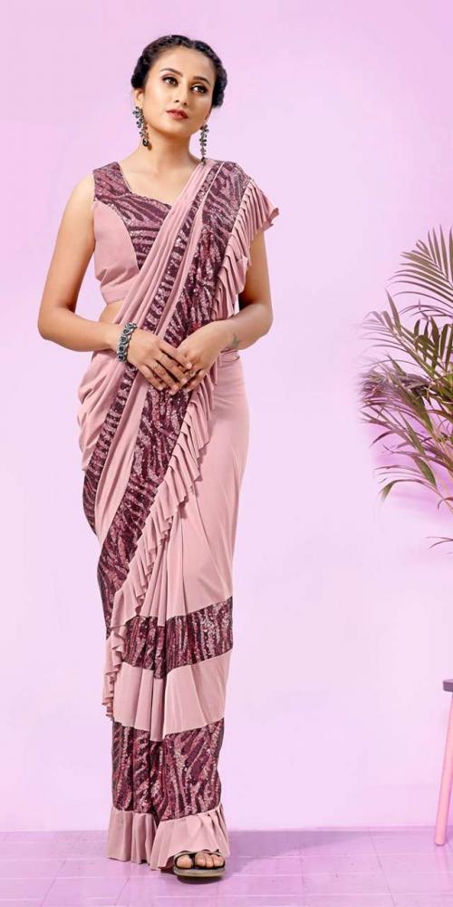 Aamoha Trendz Ready To Wear Designer Saree 101832-D Price - 1825
