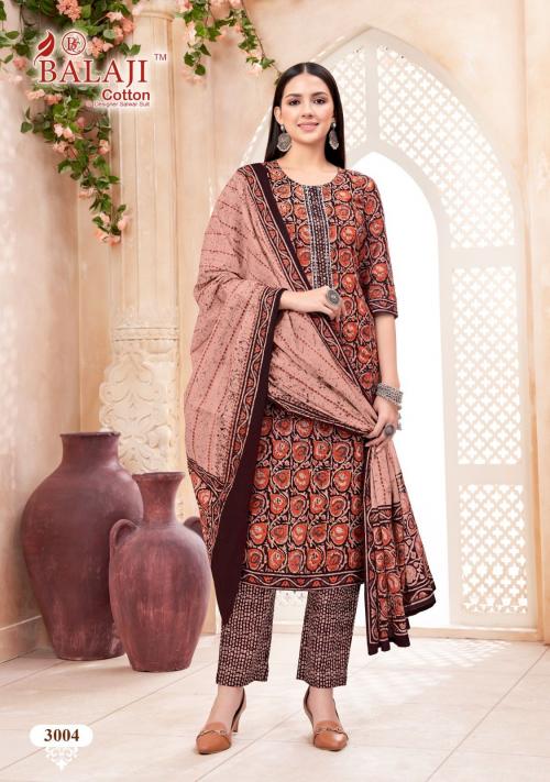 Balaji Cotton Art Work 3004 Price - 510