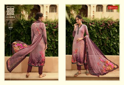 Vishwam Fabrics Caffe Latte Vol-9 1079-1087 Series