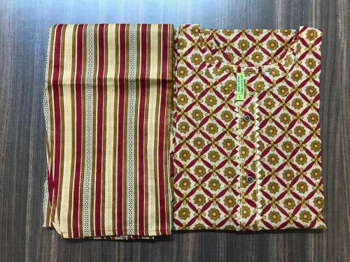 Non Catalog Fancy Jaipuri Cotton Print Kurtis With Pant C Price - 499