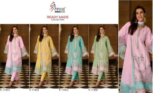 Shree Ready Made Collection R-1140 Colors  Price - 7000