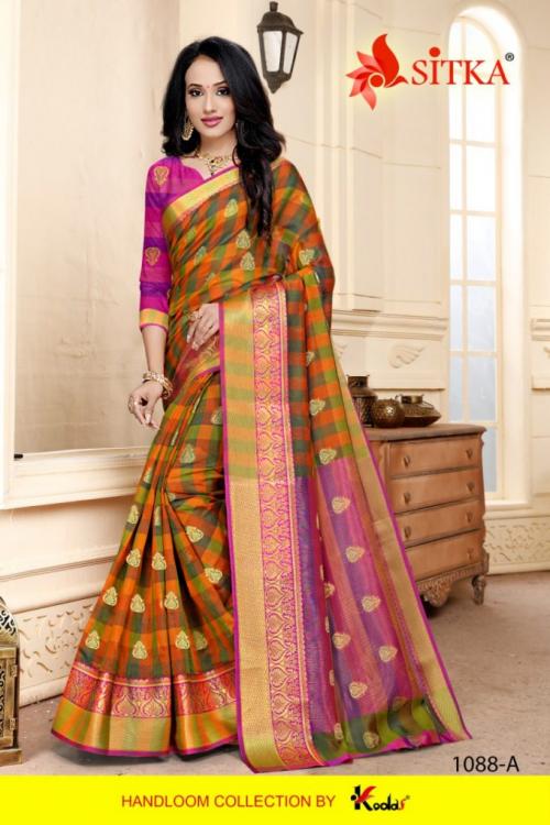 Sitka Saree Air Hostess 1088 ABCD Series 