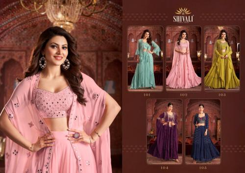 Shivali Fashion Alisha 101-105 Price - L- 12225 ,XL- 12725	