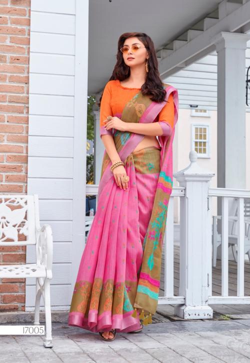 Sonia Silks Ikkat Pattu Part 17005 Price - 595