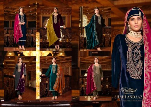 Belliza Designer Shahi Andaaz 839-001 to 839-006 Price - 9270