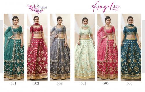 Zeel Clothing Angelic 501-506 Price - 18000