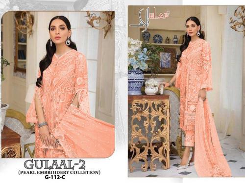 Galaxy Fabs Elaf Gulaal G-112 C Price - 1349