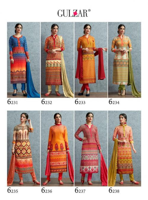 Gulzar Print Pitara 6231-6238 Price - 6008