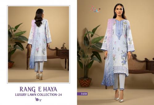 SHREE FAB RANG E HAYA LUXURY LAWN COLLECTION VOL-01 3458 TO 3463