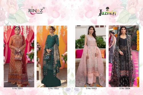 Rinaz Fashion Jazmin 15001-15004 Price - 5396