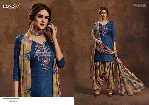 Zulfat Designer Jashan E Patiala 123-005 Price - 565