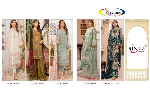 Rinaz Fashion Navrang 11001-11005 Price - 6475