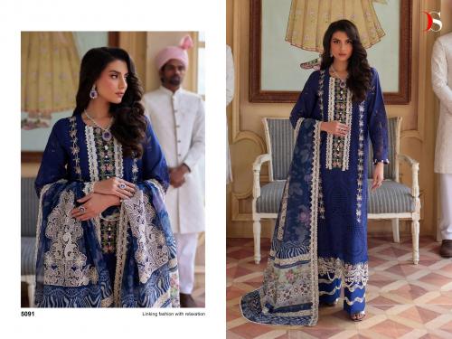 DEEPSY SUITS MARIA.B EMBROIDERED LAWN - 24 5091 Price - 1299