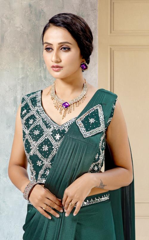 Aamoha Trendz Ready To Wear Designer Saree 1015581-D Price - 2485