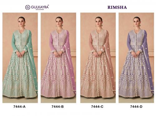 GULKAYRA DESIGNER RIMSHA 7449-A TO 7449-D Price - 12780