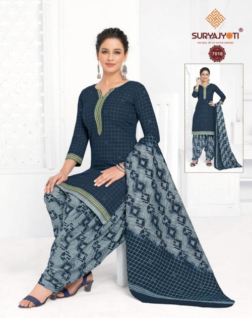 Suryajyoti Trendy Patiyala 7018 Price - 525