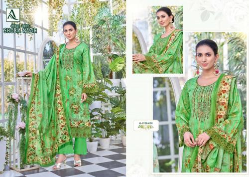 Alok Suit Shobia Nazir Lawn Collection 1236-010 Price - 849