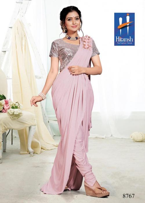 Hitansh Fashion Exclusive Stylish Imported Fabric Saree 8767