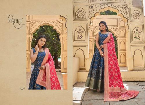Virasat Gowns Banarasiya 1007 Price - 4425