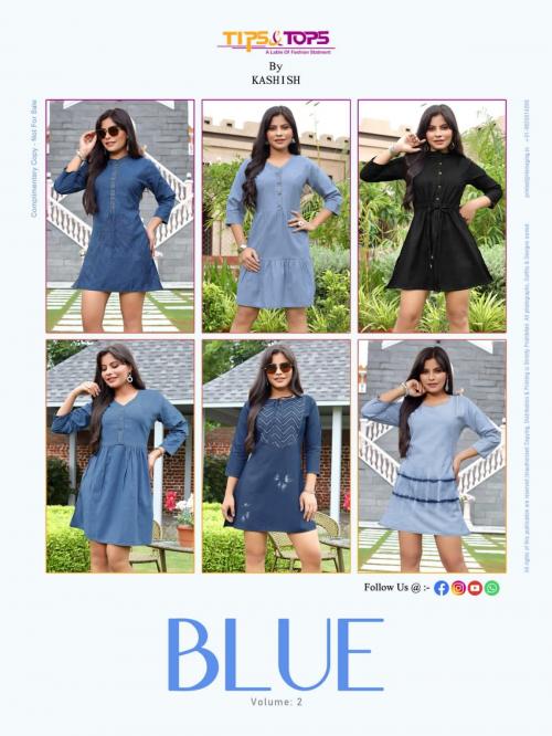 Tips And Tops Blue 201-206 Price - 3510
