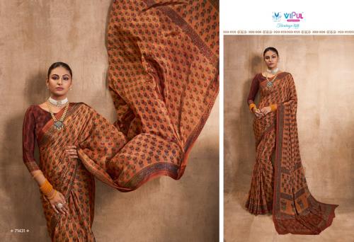Vipul Fashion Heritage Silk Vol-8 71431 Price - 749