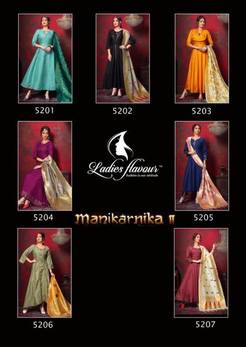 Ladies Flavour Manikarnika 5201-5207 Price - 7315