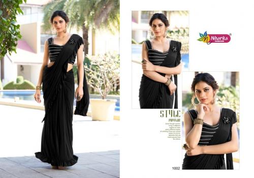 Niharika Fashion Ready To Wear Sarees 1001 Price - 2075