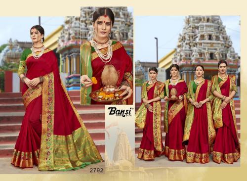 Bansi Fashion Kanjivaram Silk 2792 Price - 870