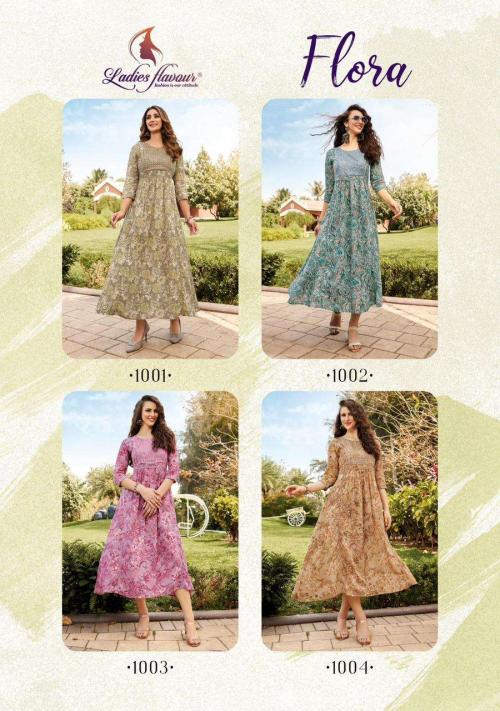 Ladies Flavour Flora 1001-1004 Price - 4180
