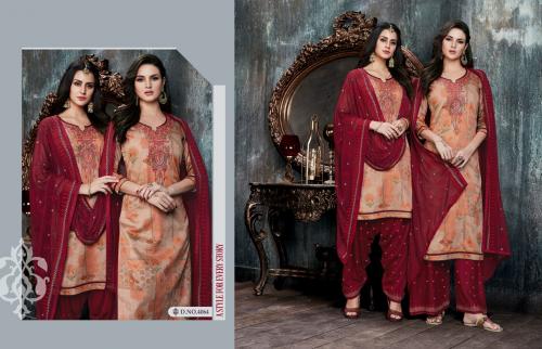 Kessi Fabrics Colours By Patiala House 4064