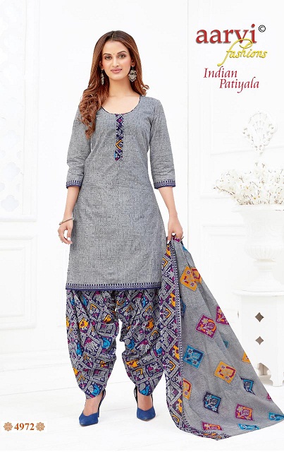 Aarvi Fashion Indian Patiyala 4972 Price - 570