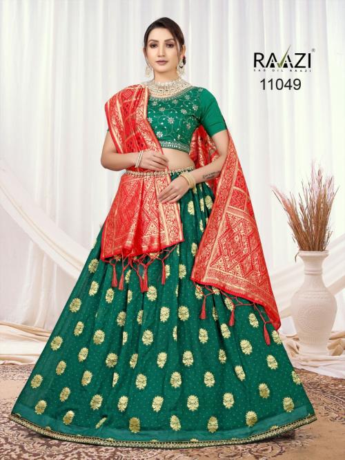 Rama Fashion Raazi Jacquard Lehenga 11049 Price - 1990