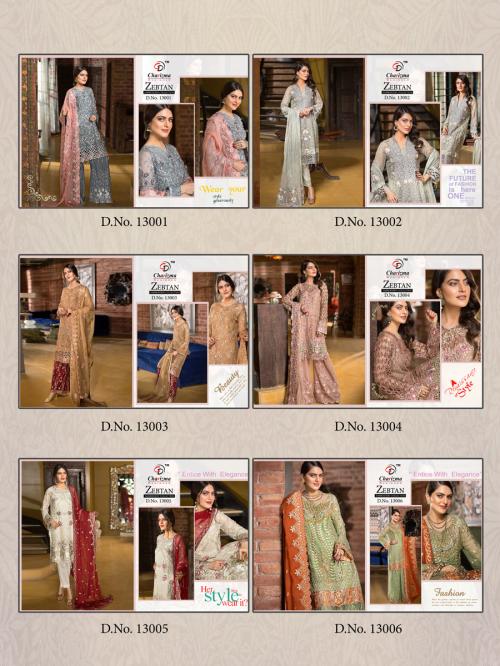 Charizma Designer Ramsha Noor Collection 13001-13006