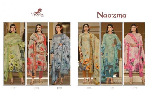 Viona Suit Naazma 6001-6006 Price - 5094
