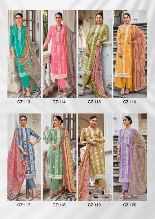 LEVISHA CHARIZMA CZ-113 TO CZ-120 Price - 5800