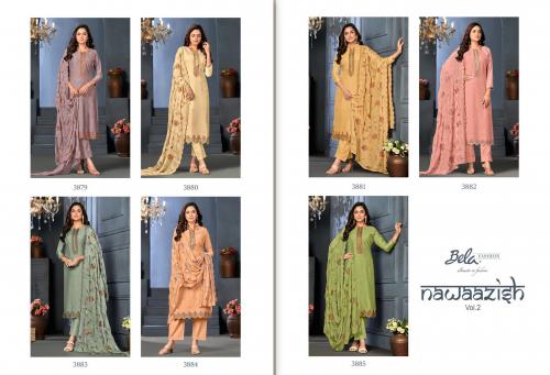 Bela Fashion Nawaazish 3879-3885 Price - 11690
