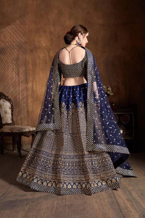 Bollywood Bridal Designer Blue Price - 3150